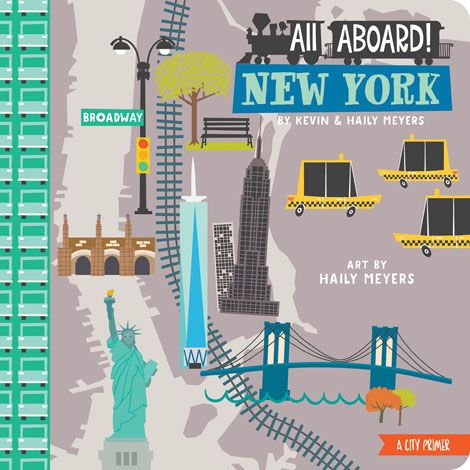All Aboard New York (Board Book)