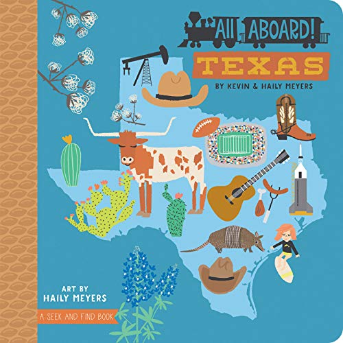 All Aboard Texas (Board Book)