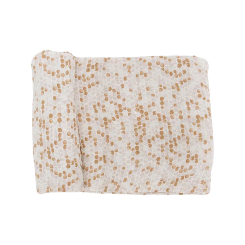 Muslin Swaddle Blanket - Honeycomb