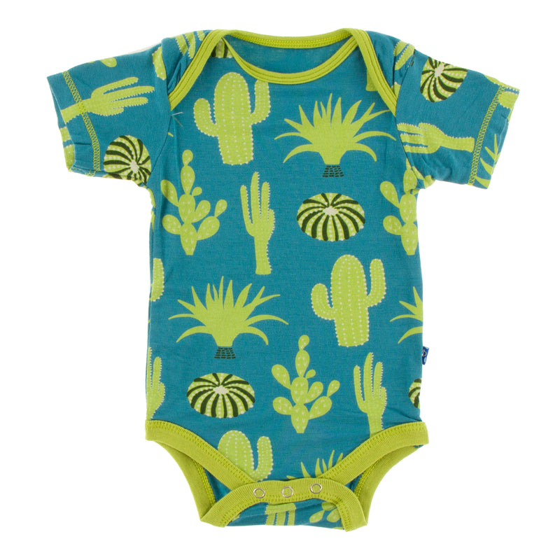 Short Sleeve One Piece - Seagrass Cactus