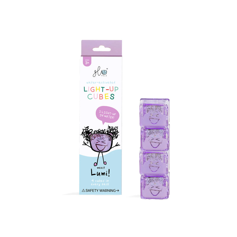 Lumi Light-Up Cubes (Bath Toy)