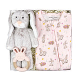 Pink Bunnies Easter Baby Gift Box