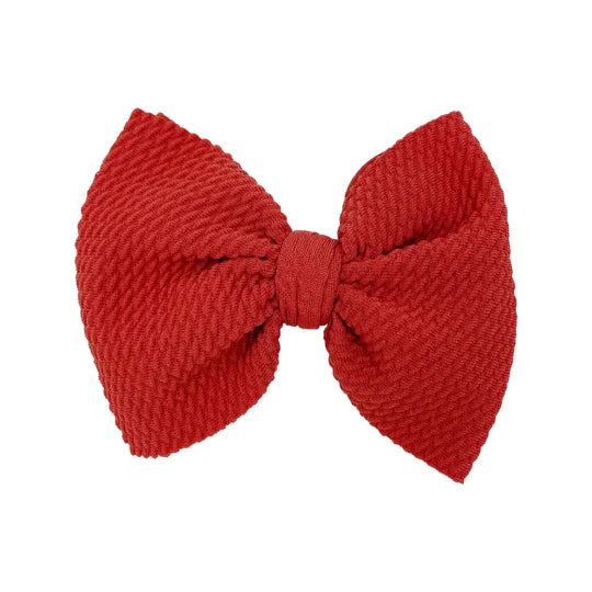 Rust Skinny Bow (One Size)