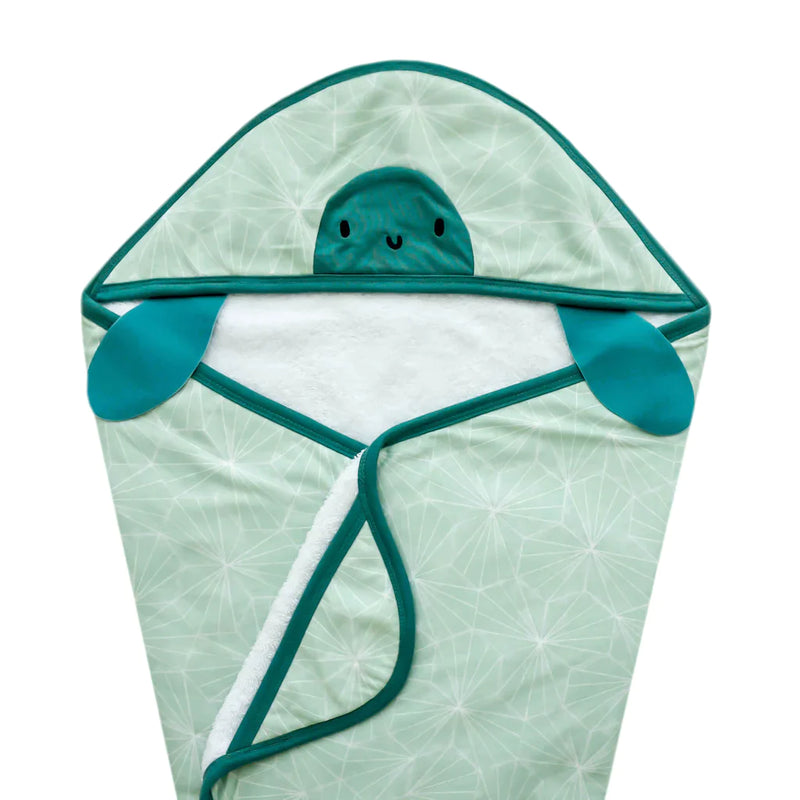 Character Hooded Towel - Wade (Turtle)