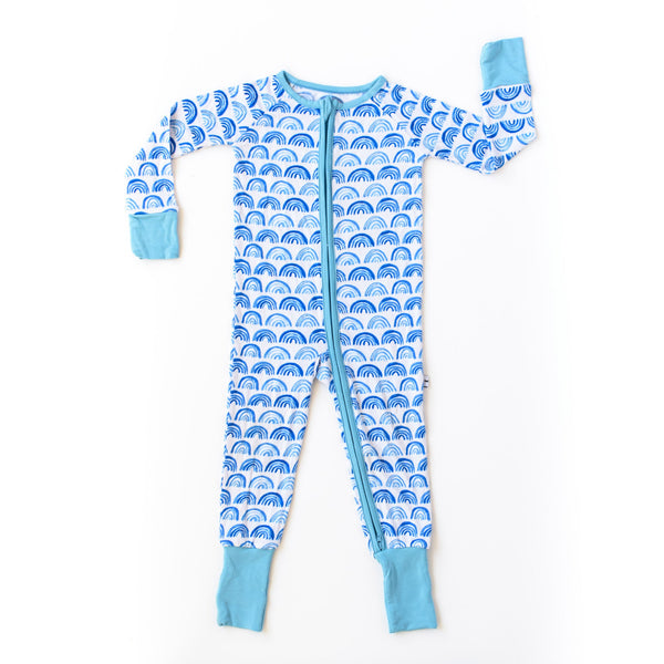 Blue Rainbows Women's Pajama Pants - Little Sleepies